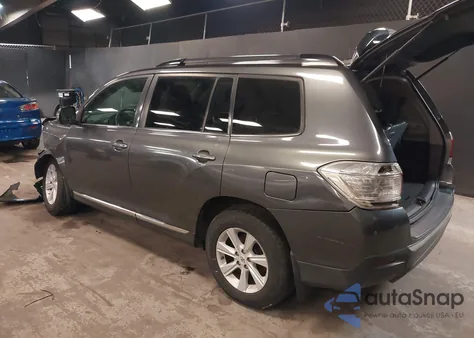 2012 Toyota Highlander Se V6 from USA, damaged, VIN 5TDBK3EH8CS153455